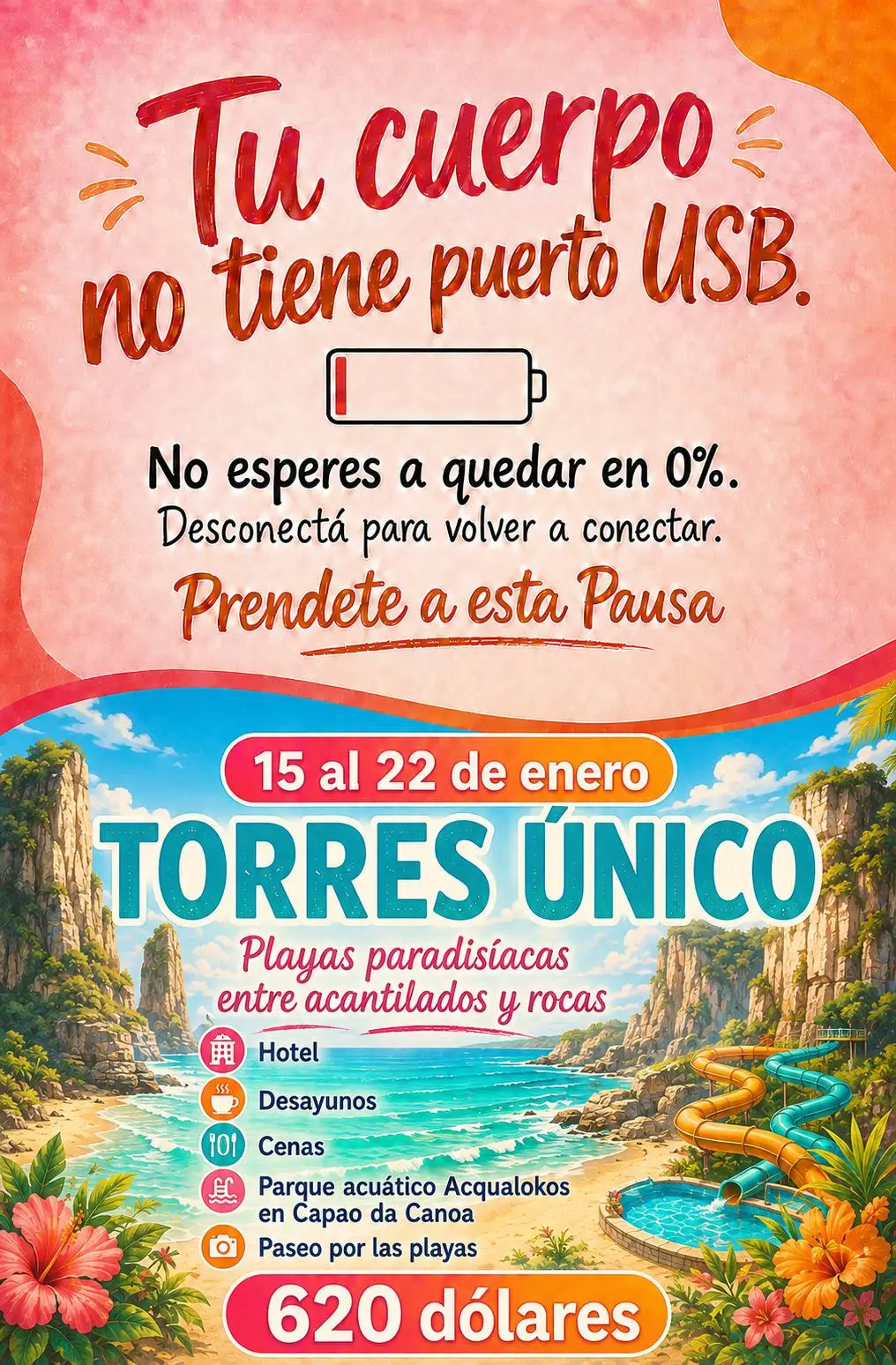 TORRES MAGICO ENTRE GRUTAS Y ACANTILADOS